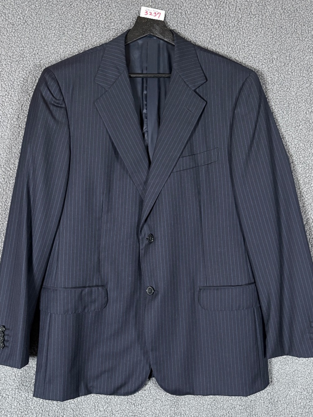 Ermenegildo Zegna Pinstripe Wool Sport Coat Blazer - Men's Size IT 54C / US 44S